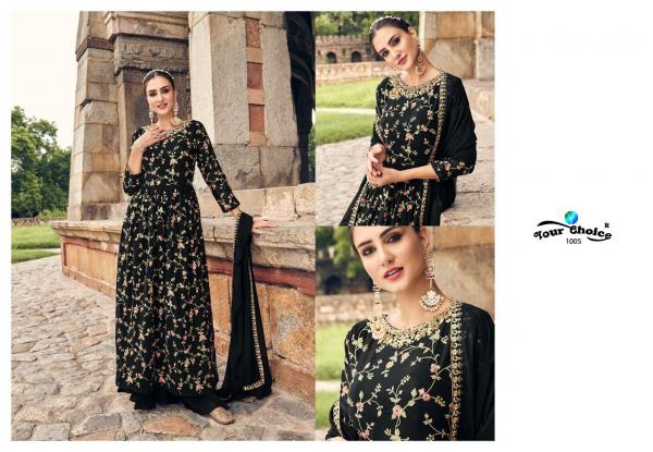 Your Choice Cosmos Exclusive Georgette Designer Wear Salwar Suits Collection